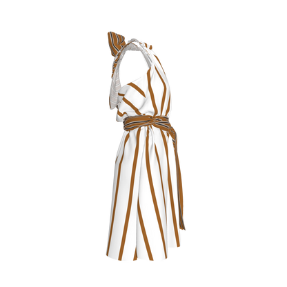 Knee Length Halter Dress