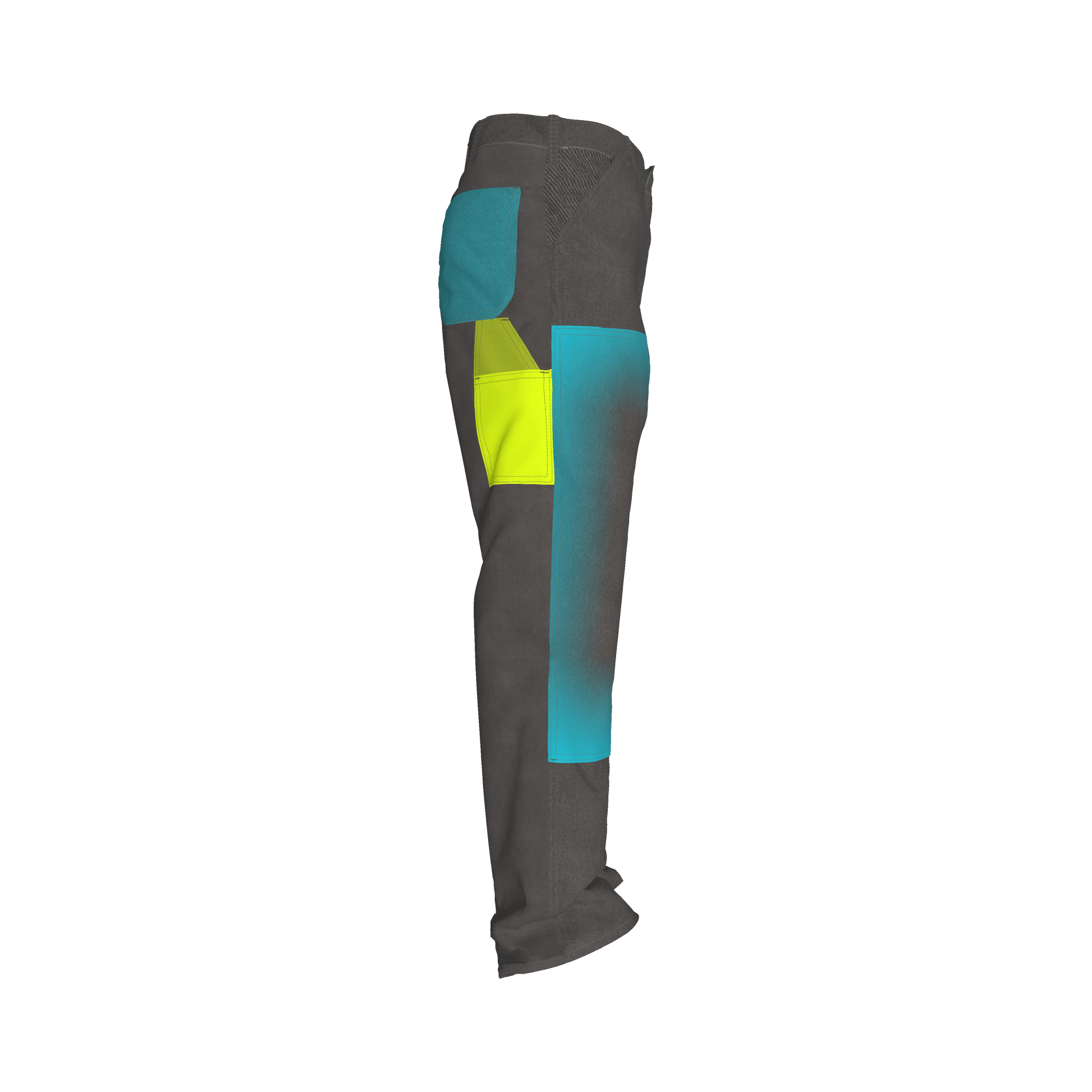 White Fire Pants