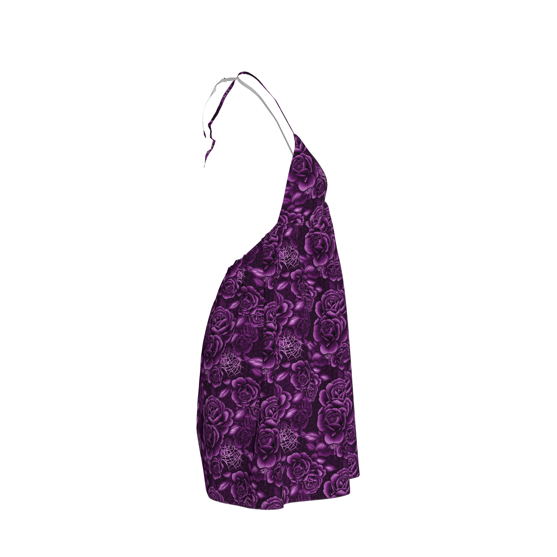 Purple Baby Doll Dress