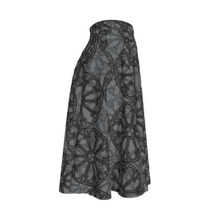 Rose Window Circle Skirt