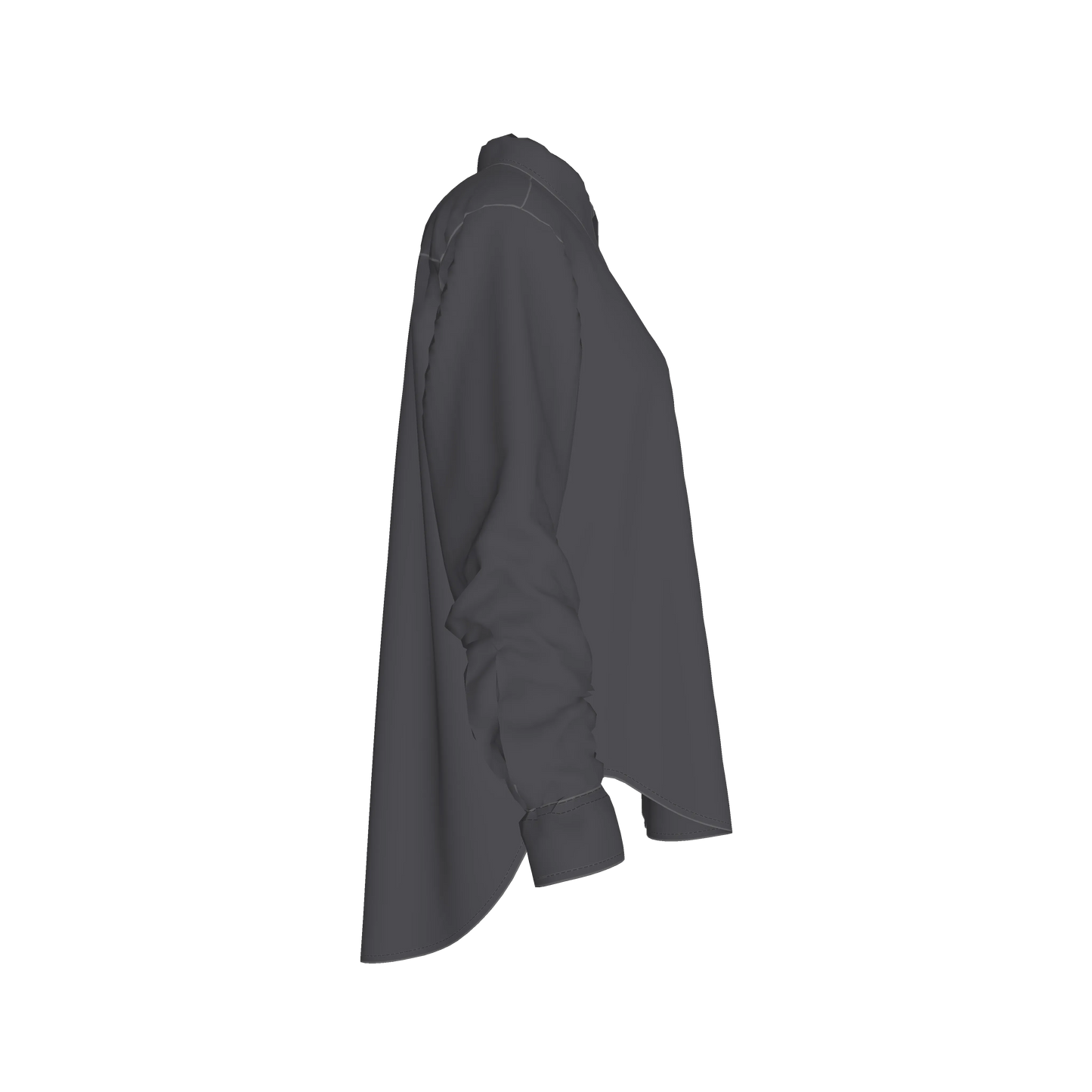 L'EGNA RISING SPARROW'S SHADOW Oversized Button-Up