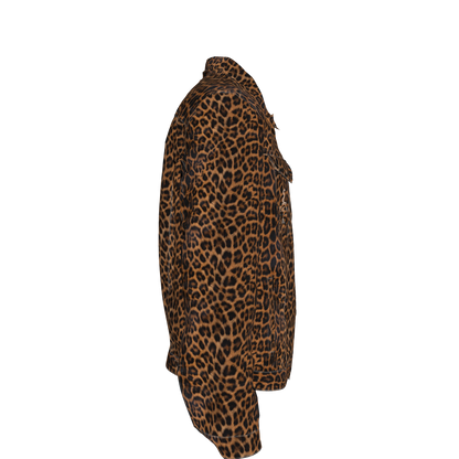 L'EGNA RISING 'LEOPARD' Jean Jacket